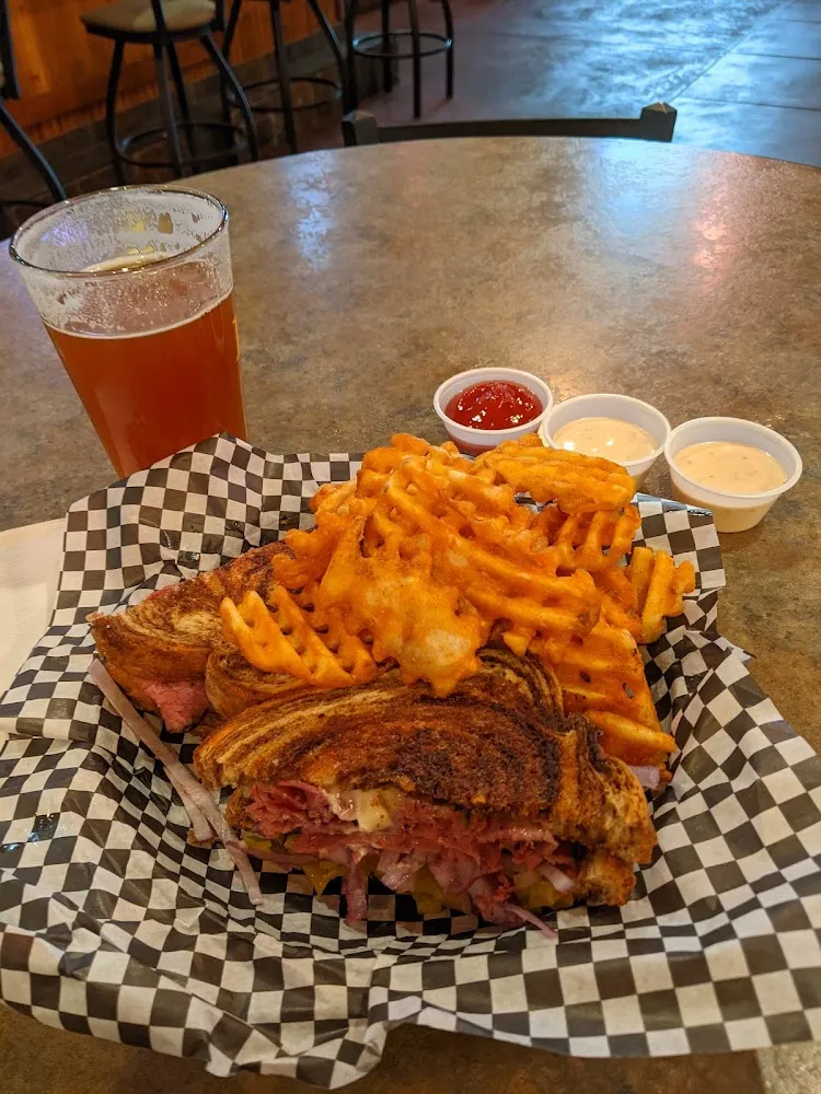 Loaded Pastrami Sandwich