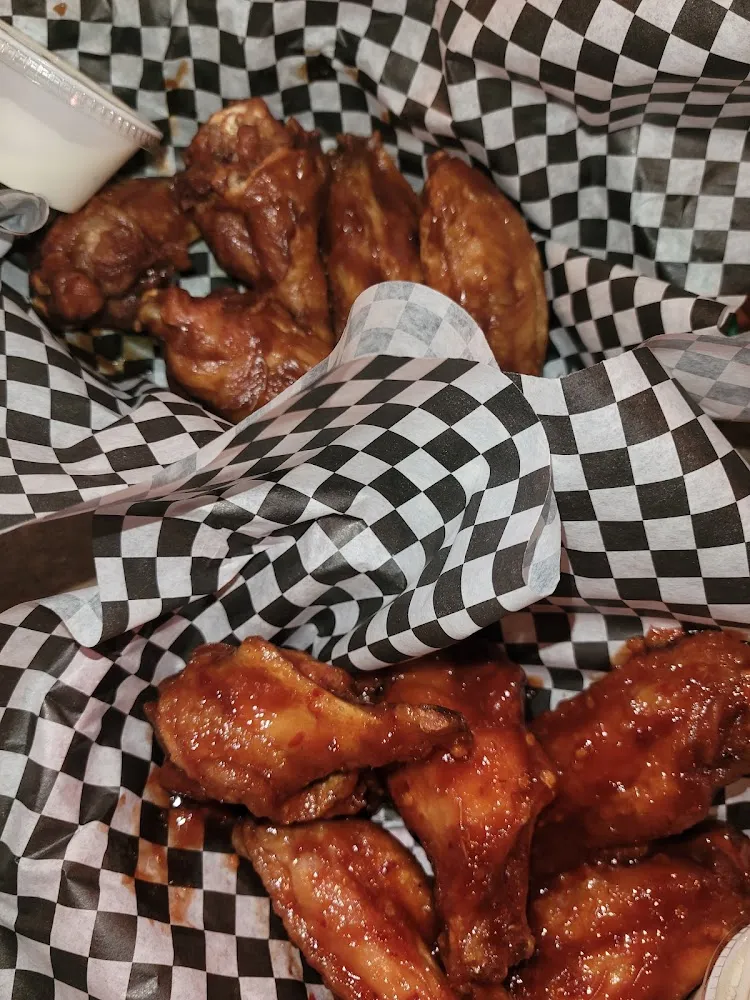 Lodge Wings Sweet and Spicy & Thai Peanut
