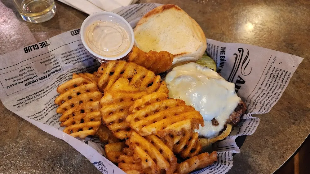 Mushroom Swiss Burger