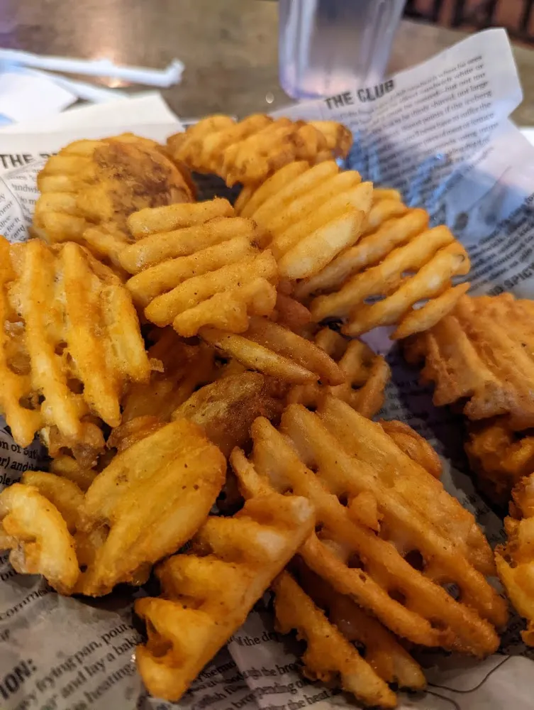 Seasoned Waffle Fries